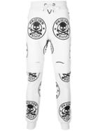 Philipp Plein - French Track Pants - Men - Cotton - S, White, Cotton