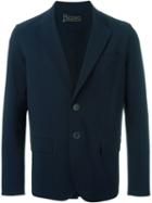 Herno Classic Blazer, Men's, Size: 48, Blue, Polyamide/polyester/spandex/elastane