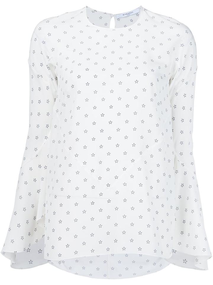 Givenchy Star Bell Sleeve Blouse
