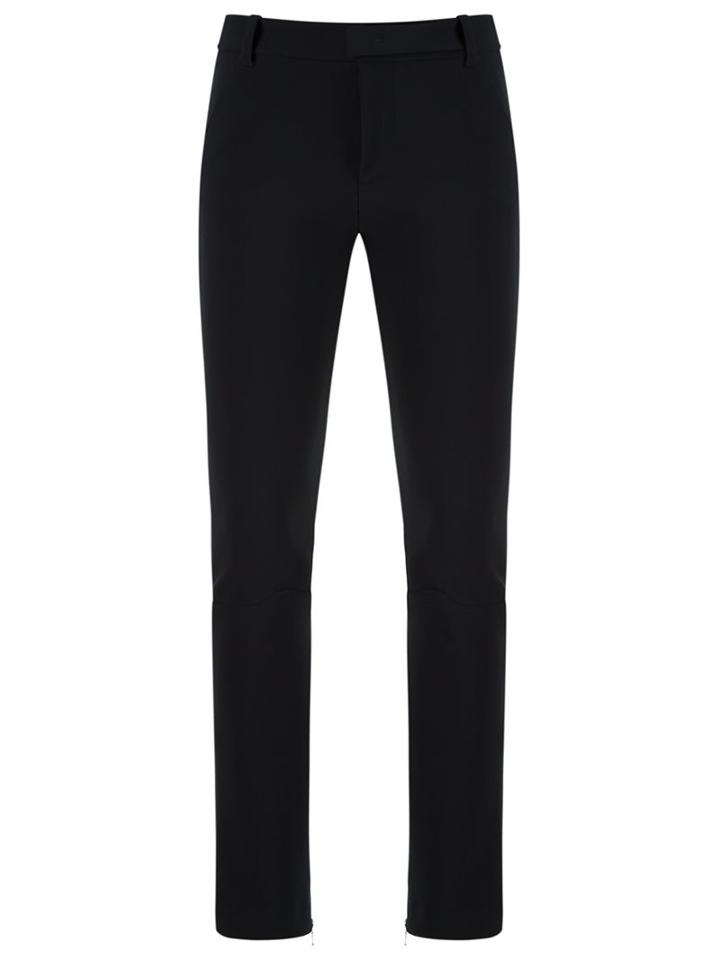 Gloria Coelho Slim Fit Trousers, Women's, Size: 42, Black, Elastodiene/polyamide