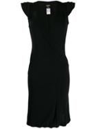 Jean Paul Gaultier Pre-owned 1990's V-neck Dress - Black
