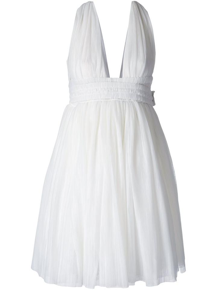 Jay Ahr V-neck Flared Dress