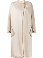 Áeron Anda Contrast Trim Coat - Neutrals