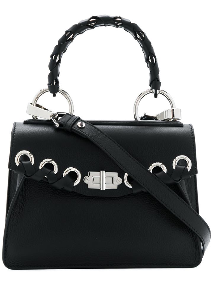 Proenza Schouler Small Hava Whipstitch Top Handle Bag - Black