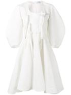 Jw Anderson Puff Sleeve Dress - White
