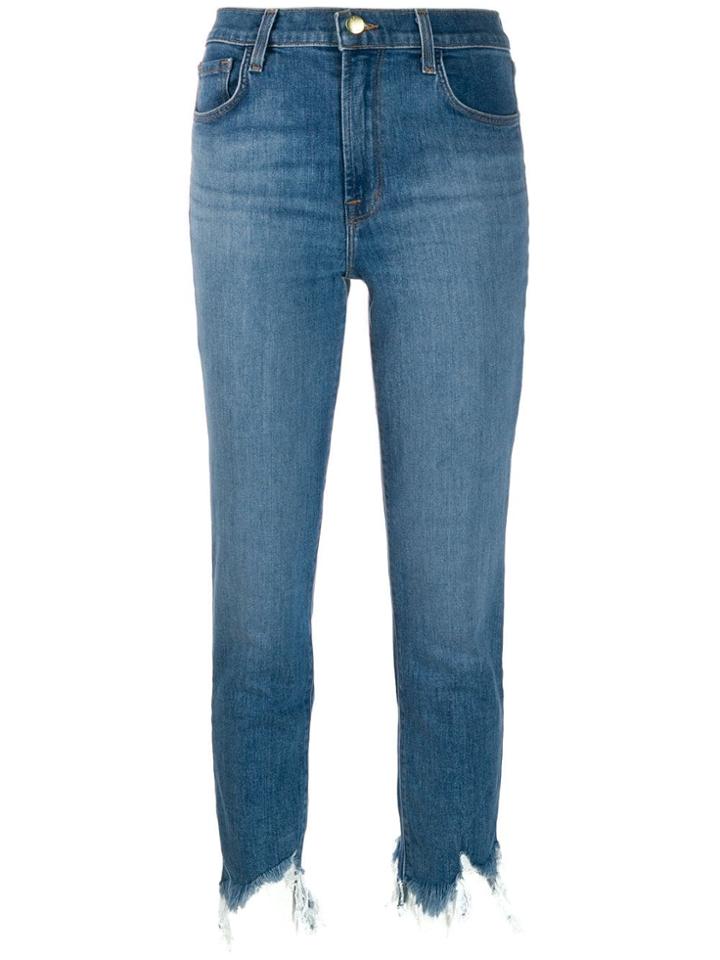 J Brand Ruby High-rise Jeans - Blue