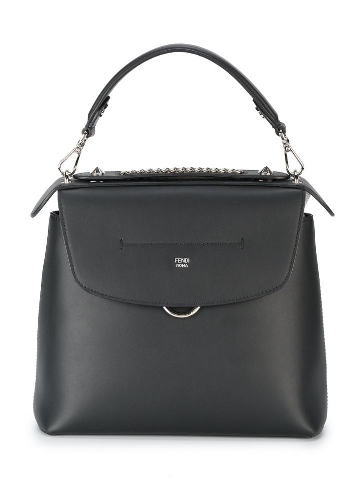 Fendi Large Back To School Backpack - Black