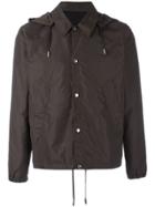 Ami Alexandre Mattiussi Hooded Jacket - Brown