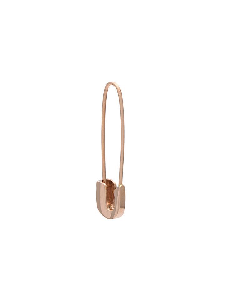 Lauren Klassen Safety Pin Earring, Women's, Metallic