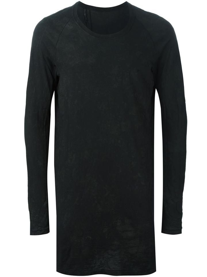 11 By Boris Bidjan Saberi Long T-shirt - Black