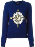 Markus Lupfer Embellished Compass Sweater