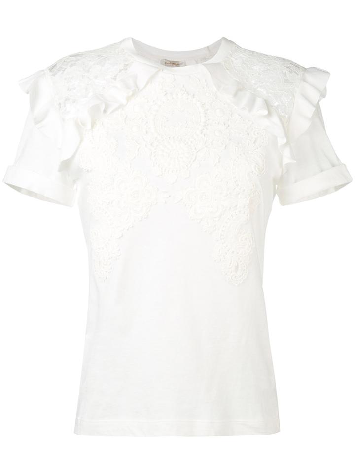 Zimmermann - Flared Tailored Trousers - Women - Cotton - 1, White, Cotton