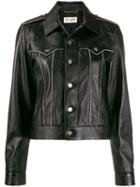Saint Laurent Crystal Embellished Jacket - Black