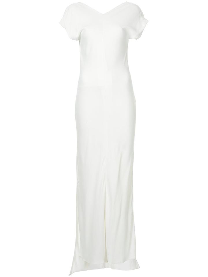 Christopher Esber Balfour Magyar Column Dress - White