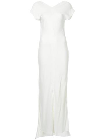 Christopher Esber Balfour Magyar Column Dress - White