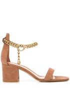 Gianvito Rossi Chain Strap Sandals - Pink