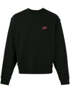 Alexander Wang Embroidered Sweatshirt, Men's, Size: 48, Black, Cotton
