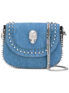 Philipp Plein Colorado City Shoulder Bag - Blue