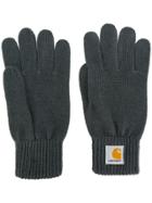 Carhartt Knitted Gloves - Grey