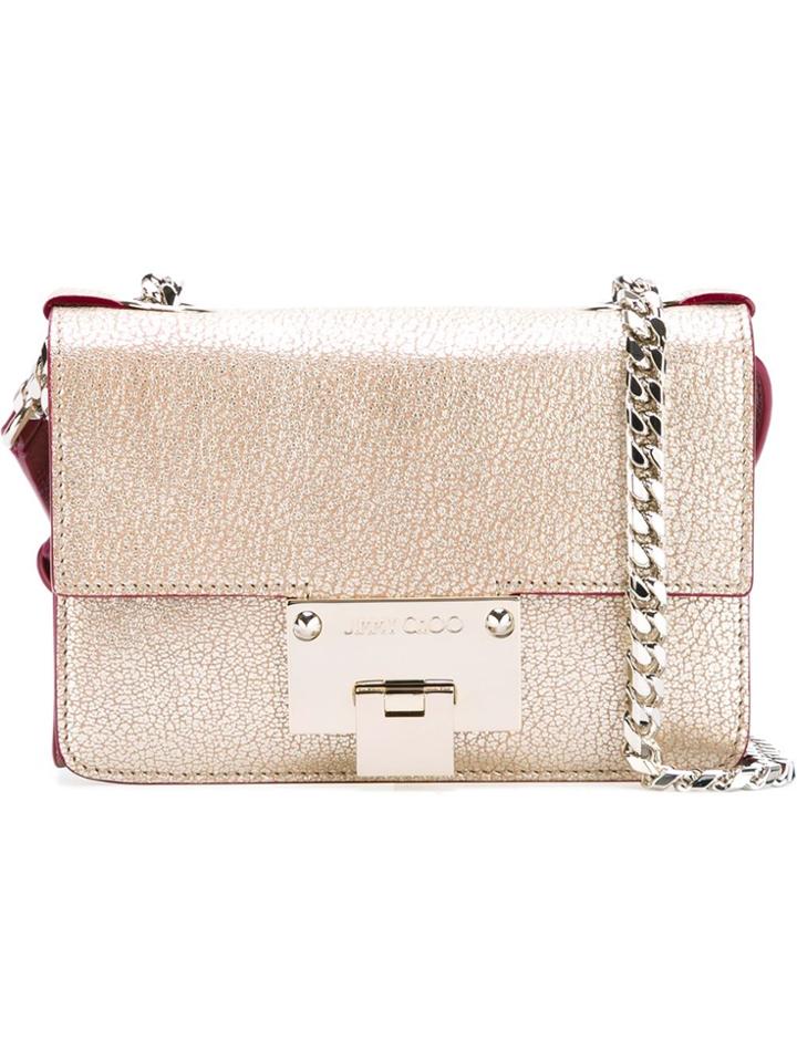 Jimmy Choo Rebel Mini Soft Crossbody Bag - Nude & Neutrals