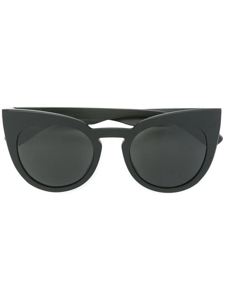 Mykita - Mykita X Maison Margiela 'mmraw005' Sunglasses - Unisex - Acetate - One Size, Black, Acetate