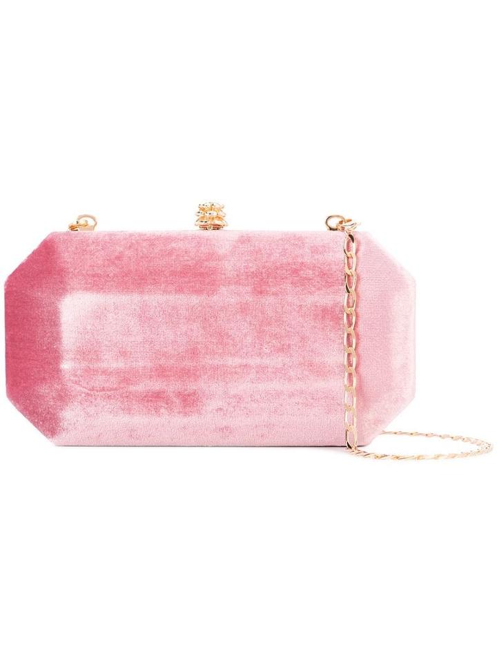 Tyler Ellis Small Perry Clutch - Pink