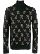 Fendi Fendi - Man - Ff Small All Over - Black