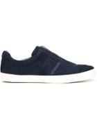 Derek Lam 10 Crosby Slip On Sneakers, Women's, Size: 7, Blue, Suede/rubber