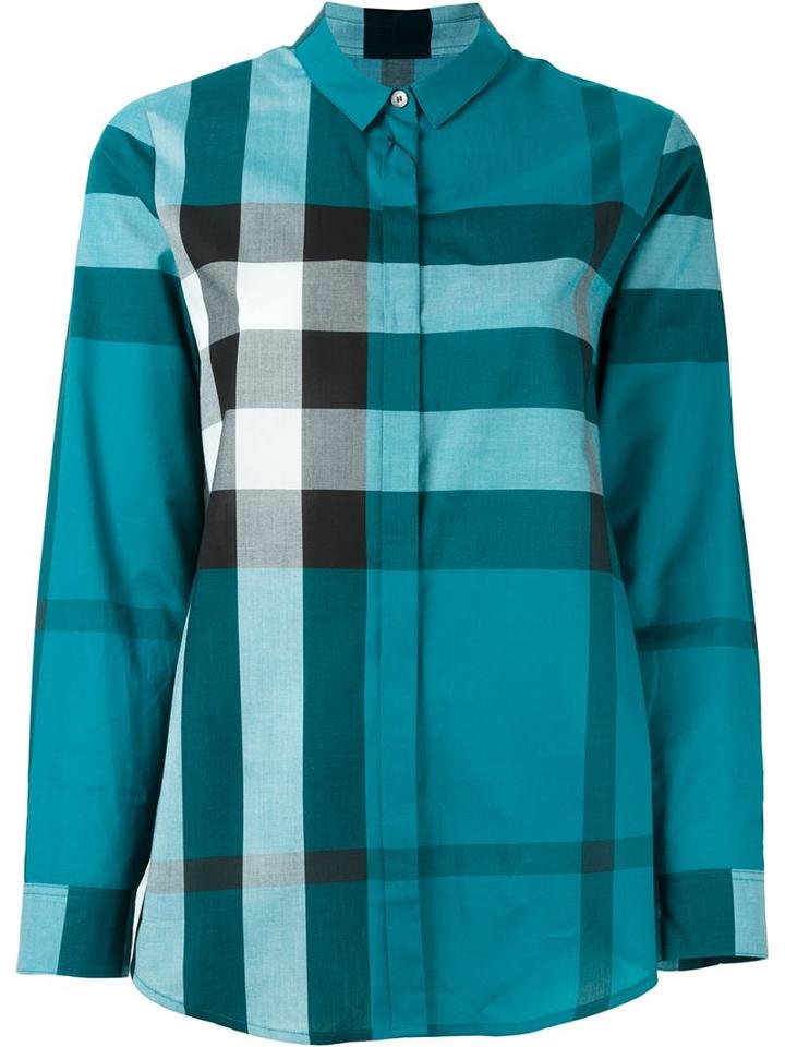 Burberry Brit Printed Check Shirt