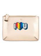 Anya Hindmarch I Love You Small Leather Loose Pocket