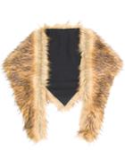 Pihakapi Faux Fur Stole - Brown