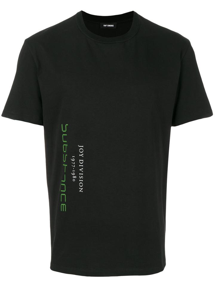 Raf Simons Joy Division T-shirt - Black