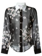 Red Valentino Daisy Print Blouse