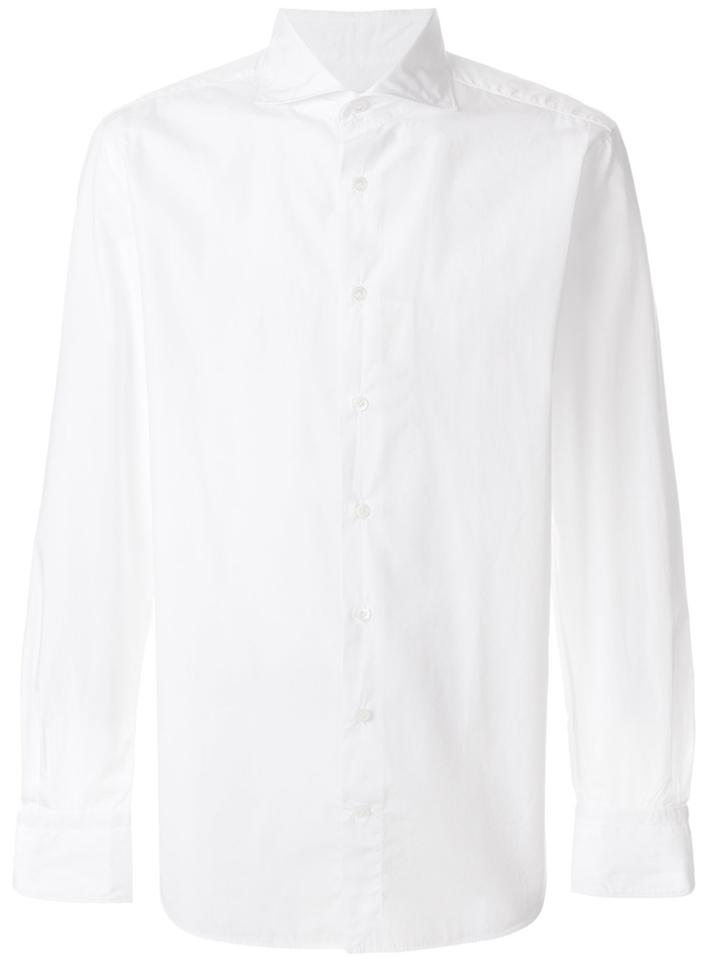 Salle Privée Classic Button Shirt - White