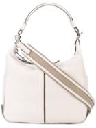 Tod's - Studded Trim Tote Bag - Women - Leather/polyester - One Size, Women's, Nude/neutrals, Leather/polyester