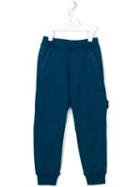 Stone Island Kids Pocket Track Pants, Boy's, Size: 12 Yrs, Blue
