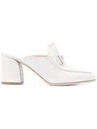 Tod's Double T Mules - White