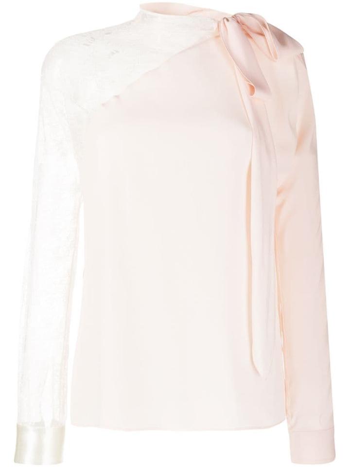 Philosophy Di Lorenzo Serafini Asymmetric Lace Blouse - Pink