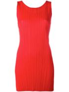 Pleated Top - Women - Polyester - 4, Red, Polyester, Pleats Please By Issey Miyake