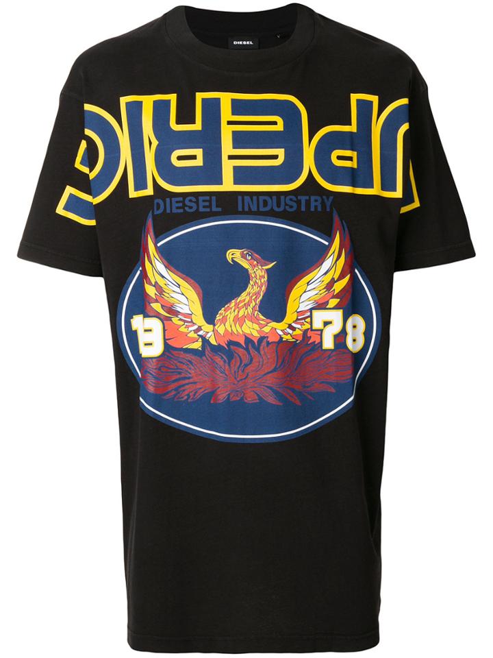 Diesel T-lucas-ab T-shirt - Black
