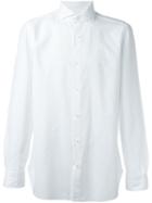 Borrelli Classic Shirt, Men's, Size: 41, White, Cotton