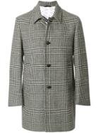 Hydrogen Dogtooth Single Breasted Coat - Multicolour