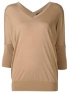 Derek Lam Batwing Sweater - Nude & Neutrals