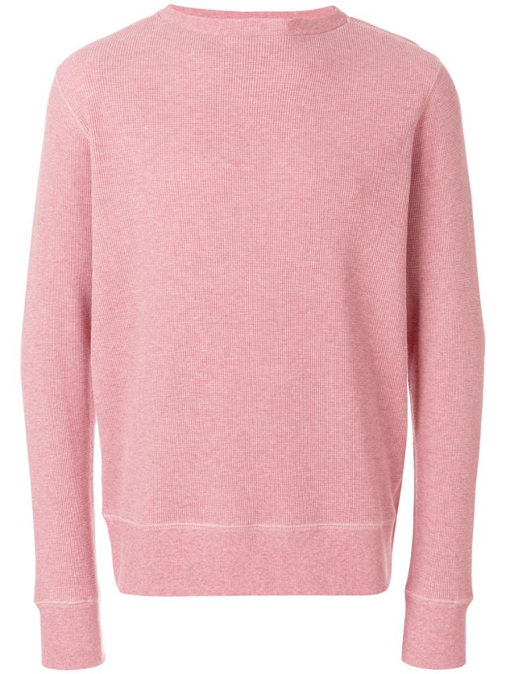 Doppiaa Crew Neck Sweatshirt - Pink & Purple