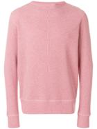 Doppiaa Crew Neck Sweatshirt - Pink & Purple