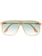 Victoria Beckham Oversized Frame Sunglasses - Neutrals