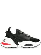 Dsquared2 Backyard Punk Platform Sneakers - Black