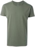 Closed Crew Neck T-shirt, Men's, Size: Xxl, Green, Cotton
