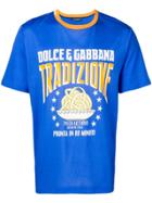 Dolce & Gabbana Graphic Print T-shirt - Blue