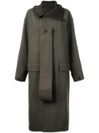 Ports 1961 Oversized Single-breasted Coat - Green